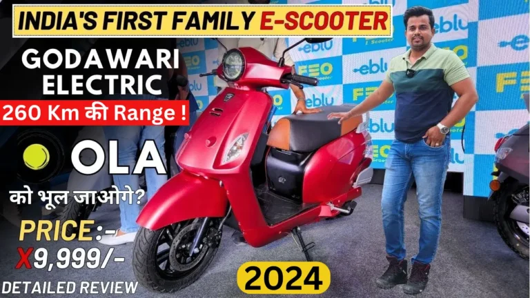 Godawari EBLU feo electric scooter